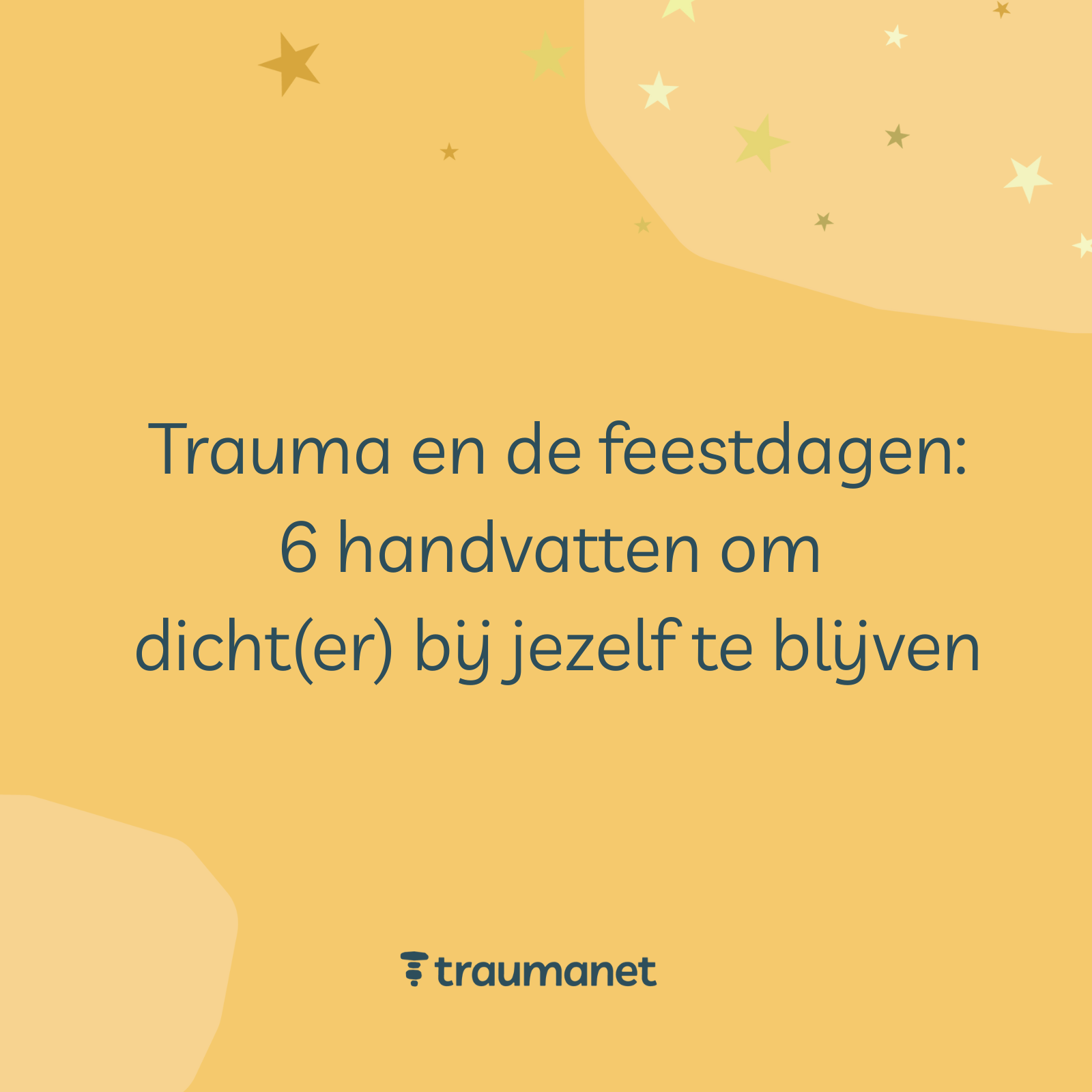 Trauma en de feestdagen
