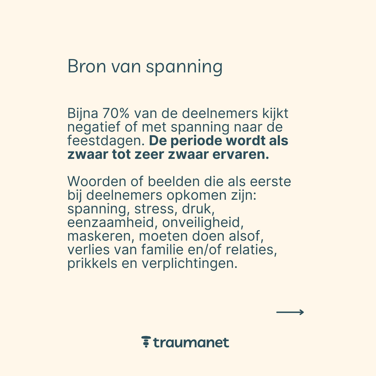 Panelonderzoek feestdagen trauma