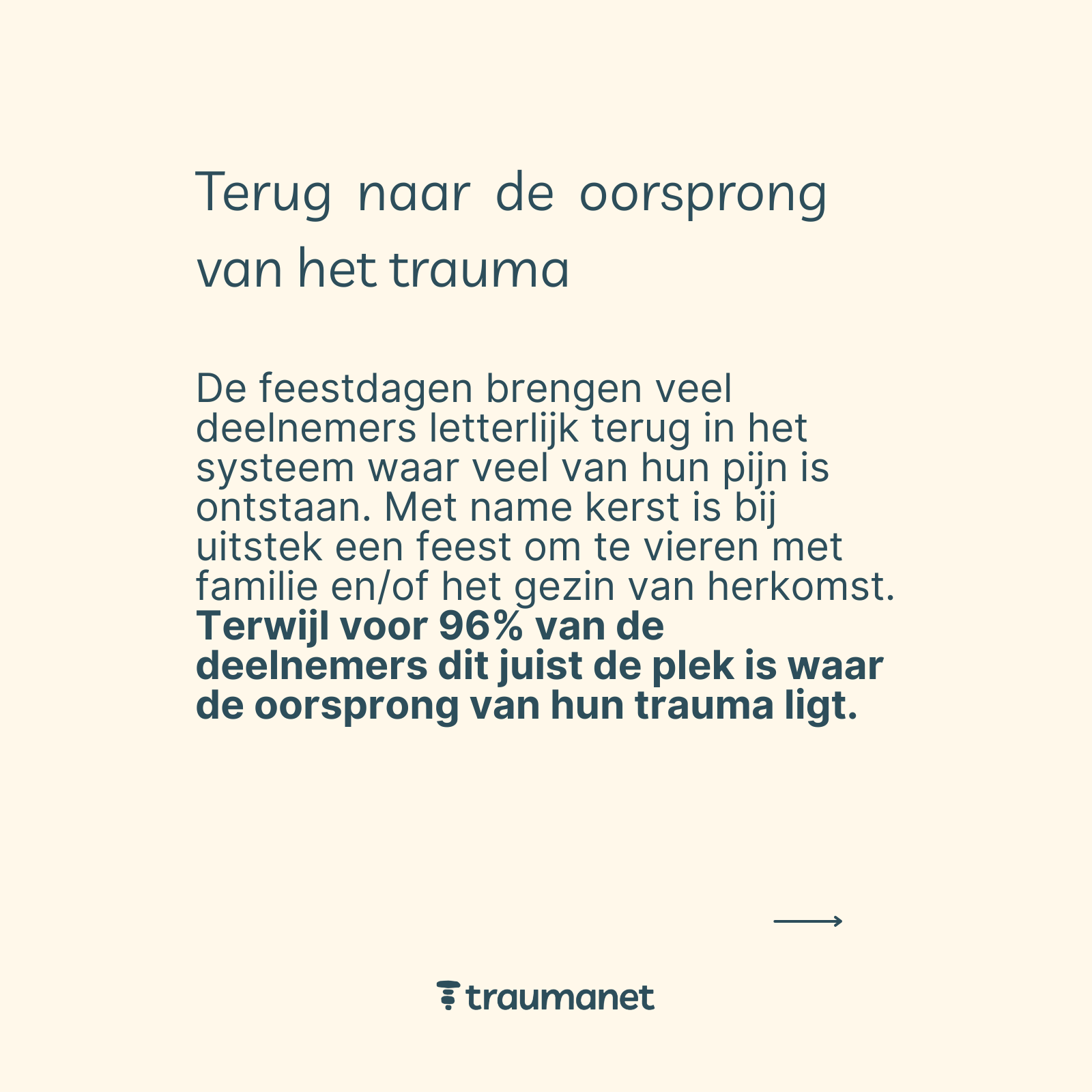 Panelonderzoek feestdagen trauma