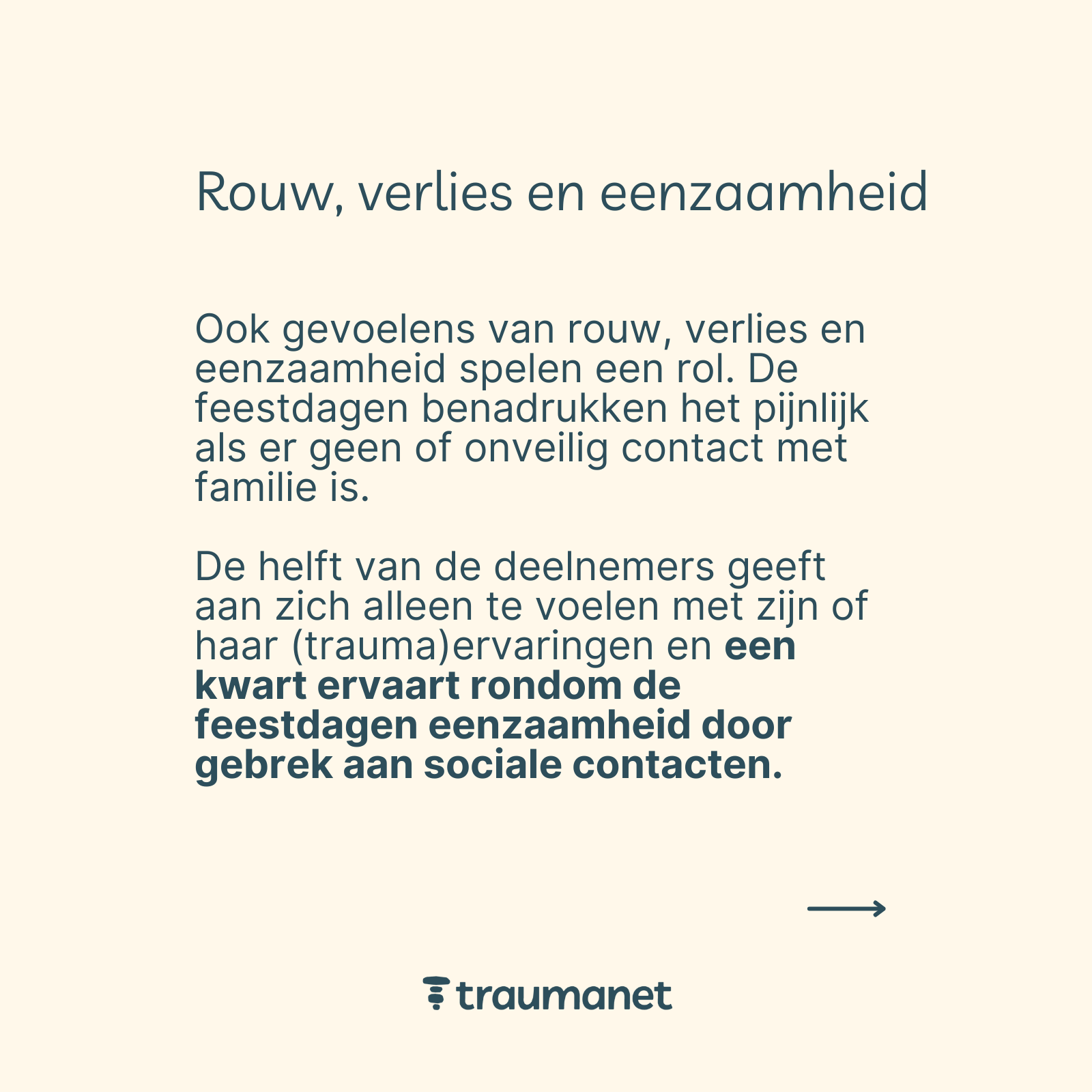 Panelonderzoek feestdagen trauma